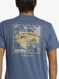 Mens Quiksilver Tees|Urban Surfin T-Shirt