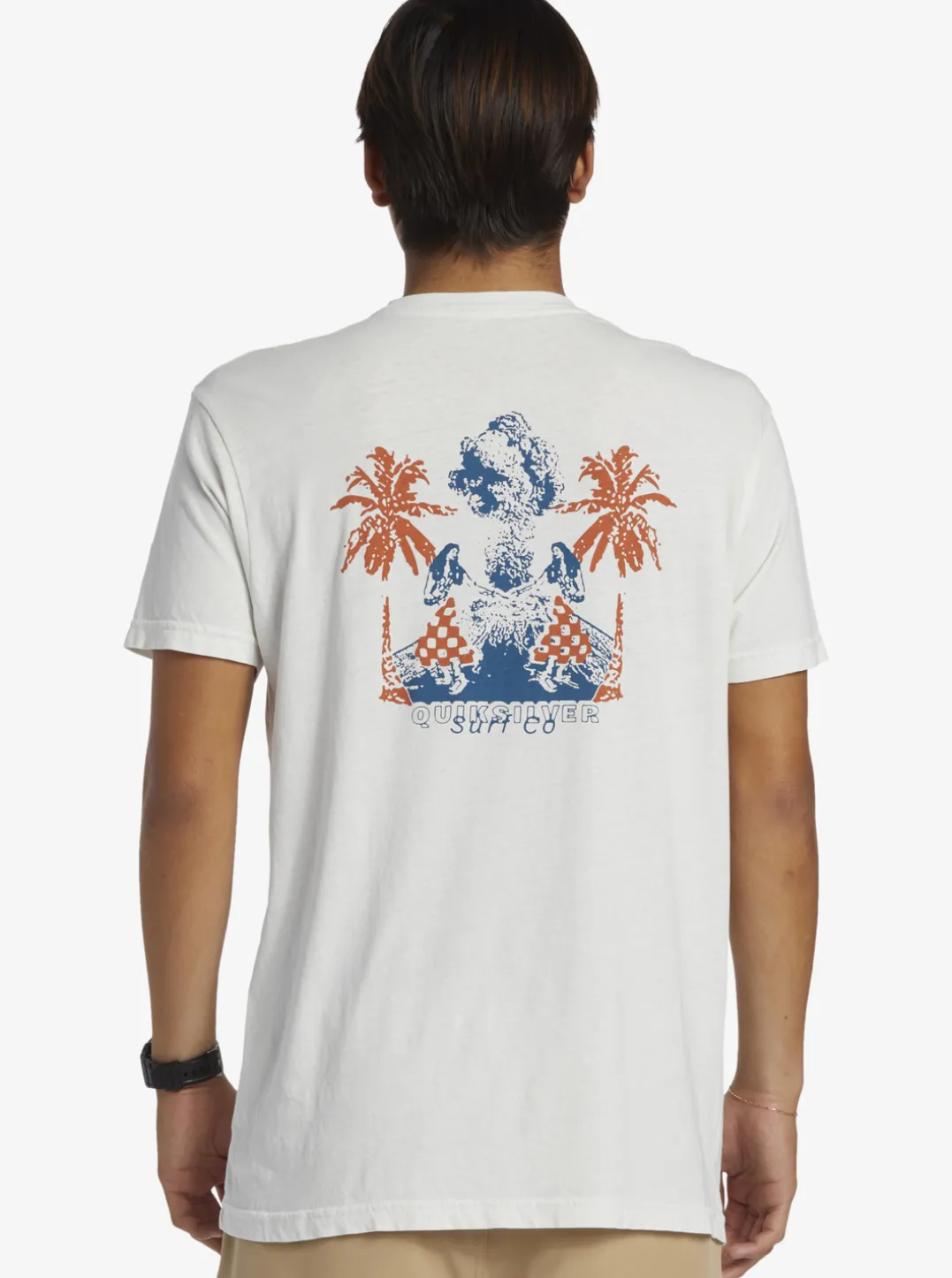Mens Quiksilver Tees|Urban Volcano T-Shirt