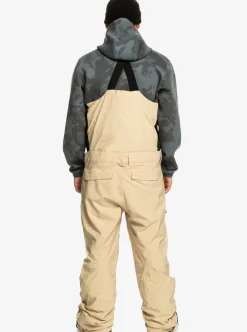 Mens Quiksilver Snow Pants|Utility Technical Snow Bib Pants