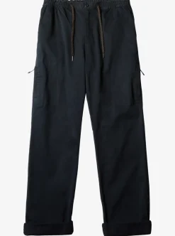 Mens Quiksilver Pants|Waterman After Surf Elastic Waist Pants