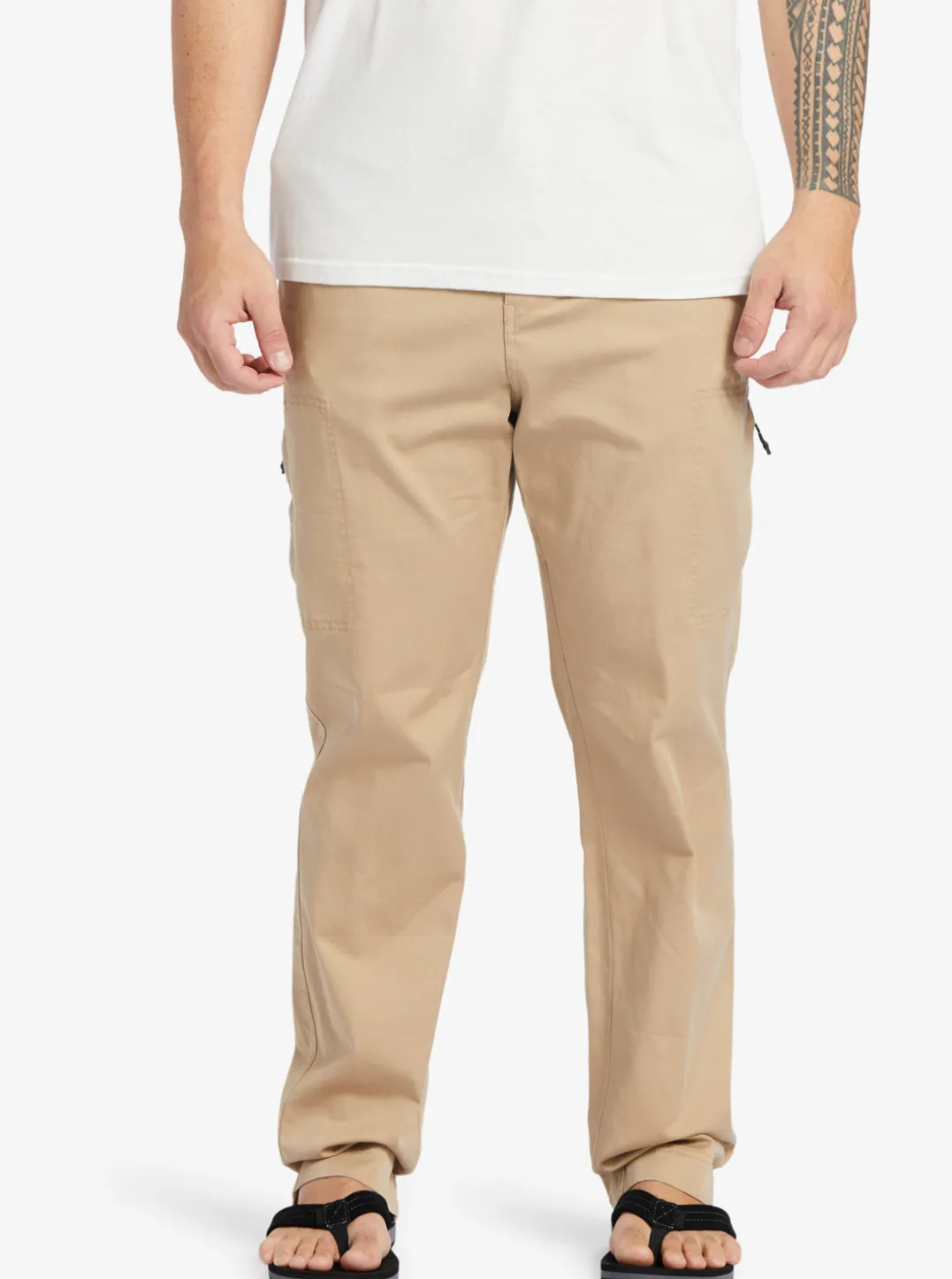 Mens Quiksilver Pants|Waterman After Surf Elastic Waist Pants