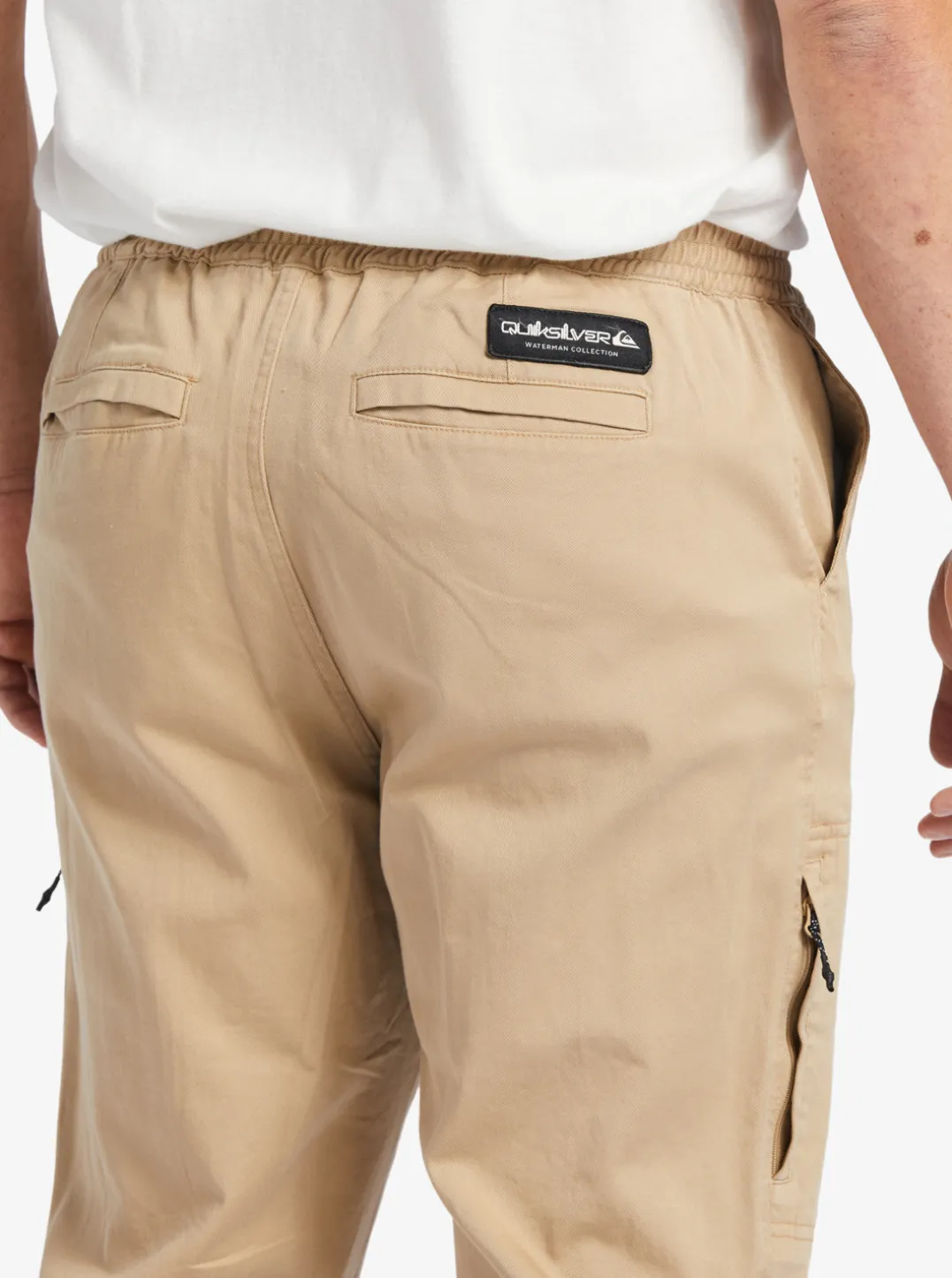 Mens Quiksilver Pants|Waterman After Surf Elastic Waist Pants