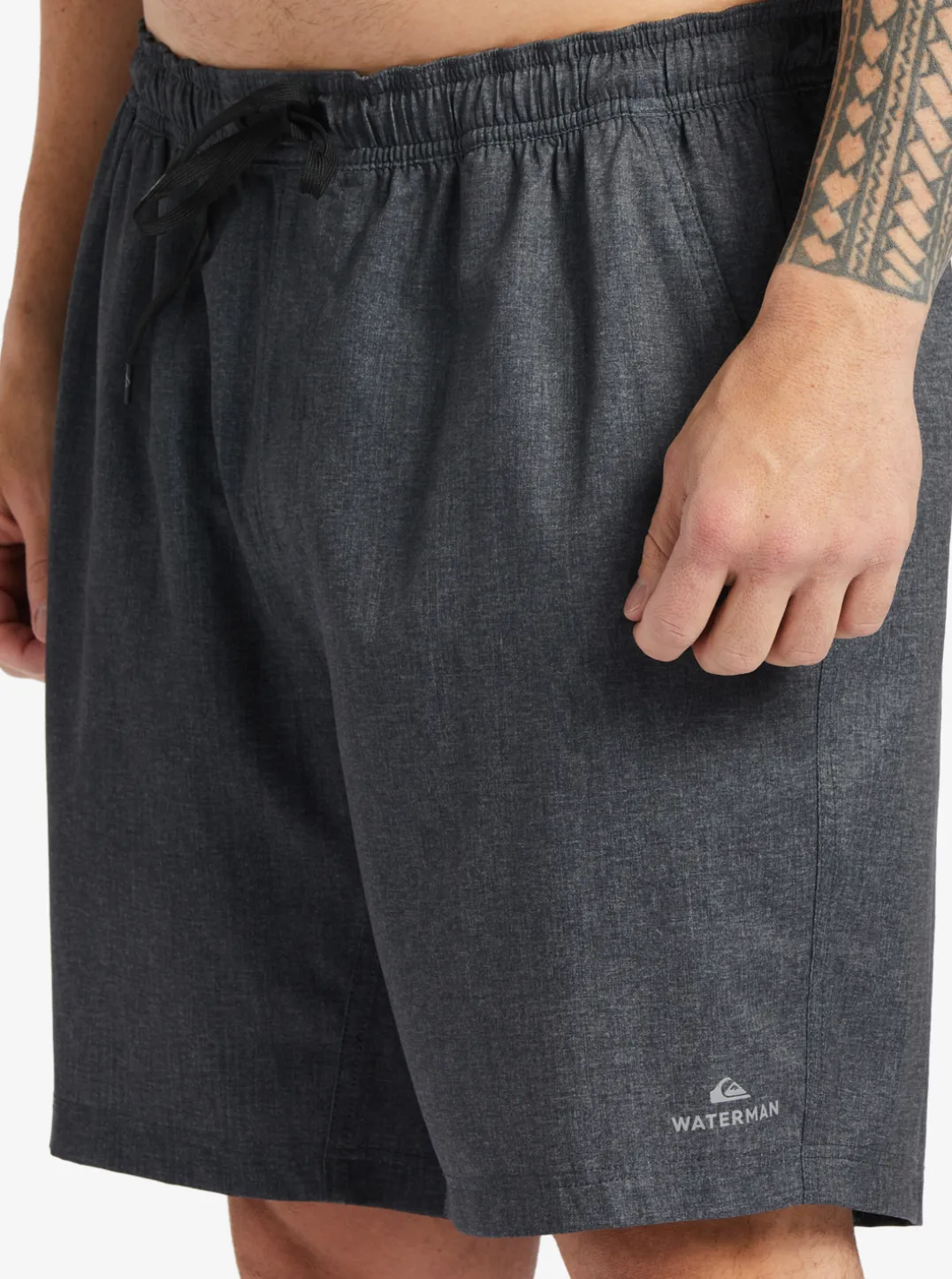 Mens Quiksilver Elastic Waist|Waterman After Surf Stretch 20" Amphibian Boardshorts
