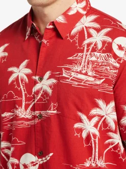 Mens Quiksilver Shirts & Polos|Waterman Ahi Holiday Woven Shirt