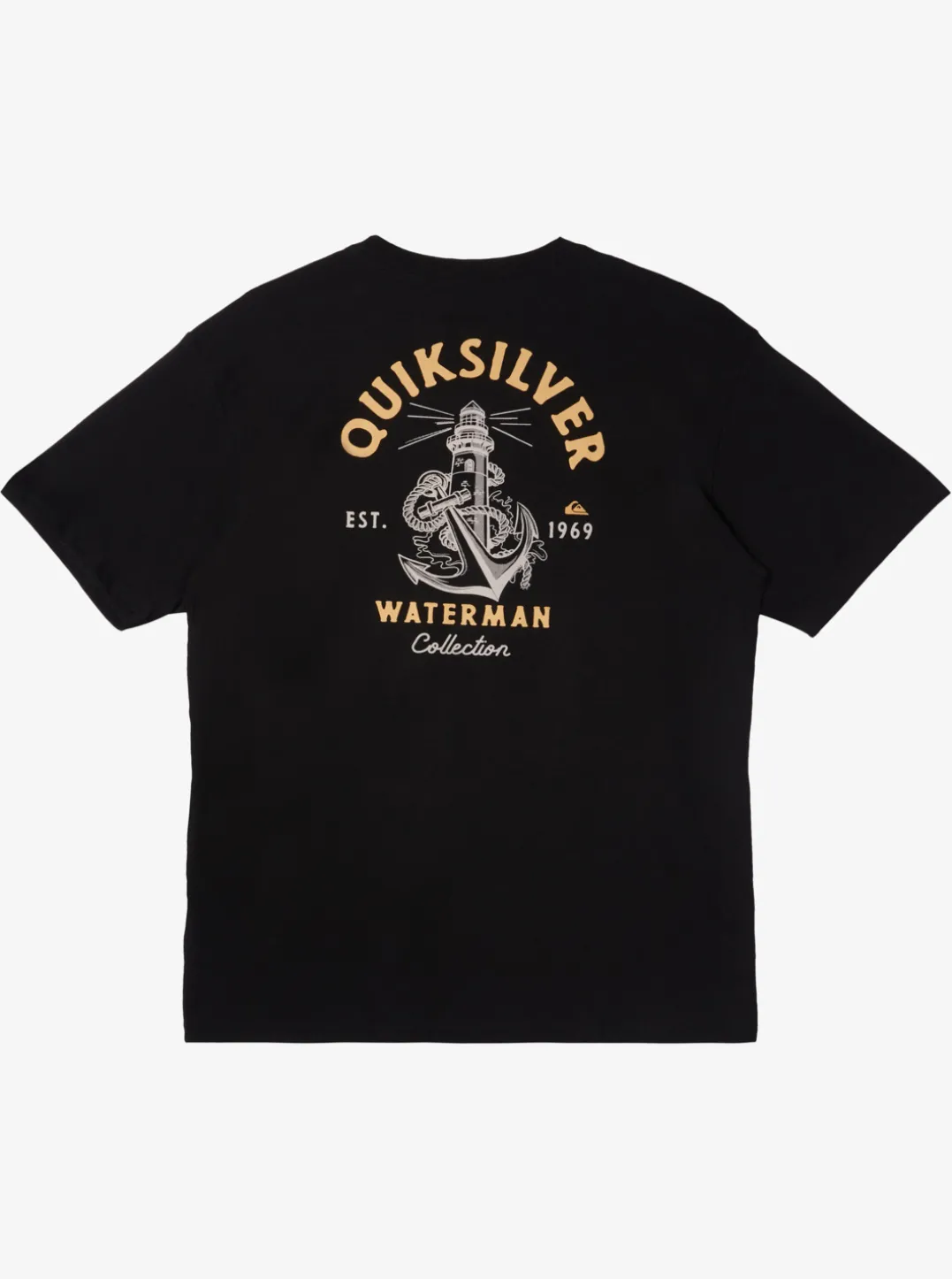 Mens Quiksilver Tees|Waterman Anchors Away Qt-Shirt