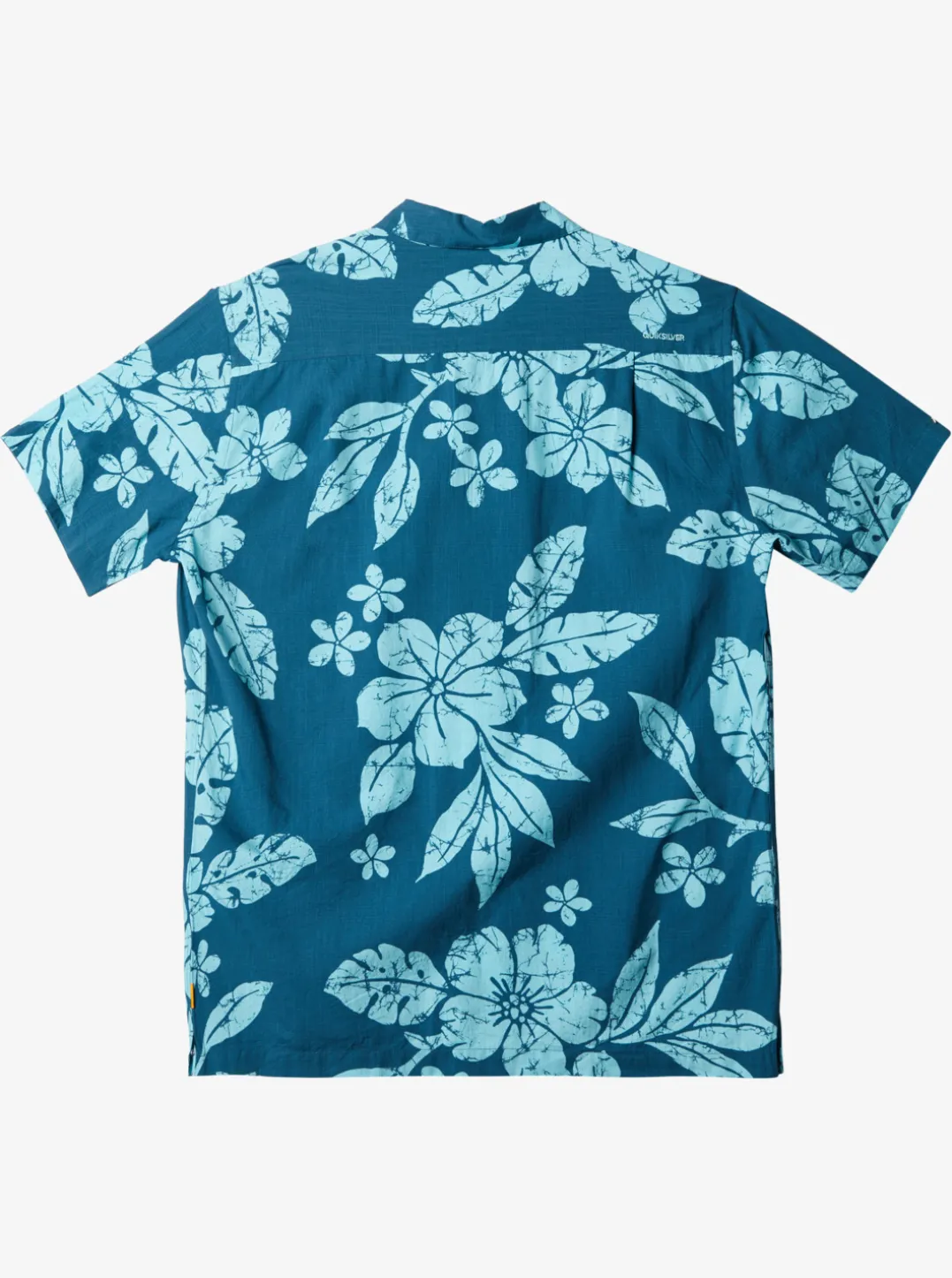 Mens Quiksilver Shirts & Polos|Waterman Aqua Flower Short Sleeve Shirt