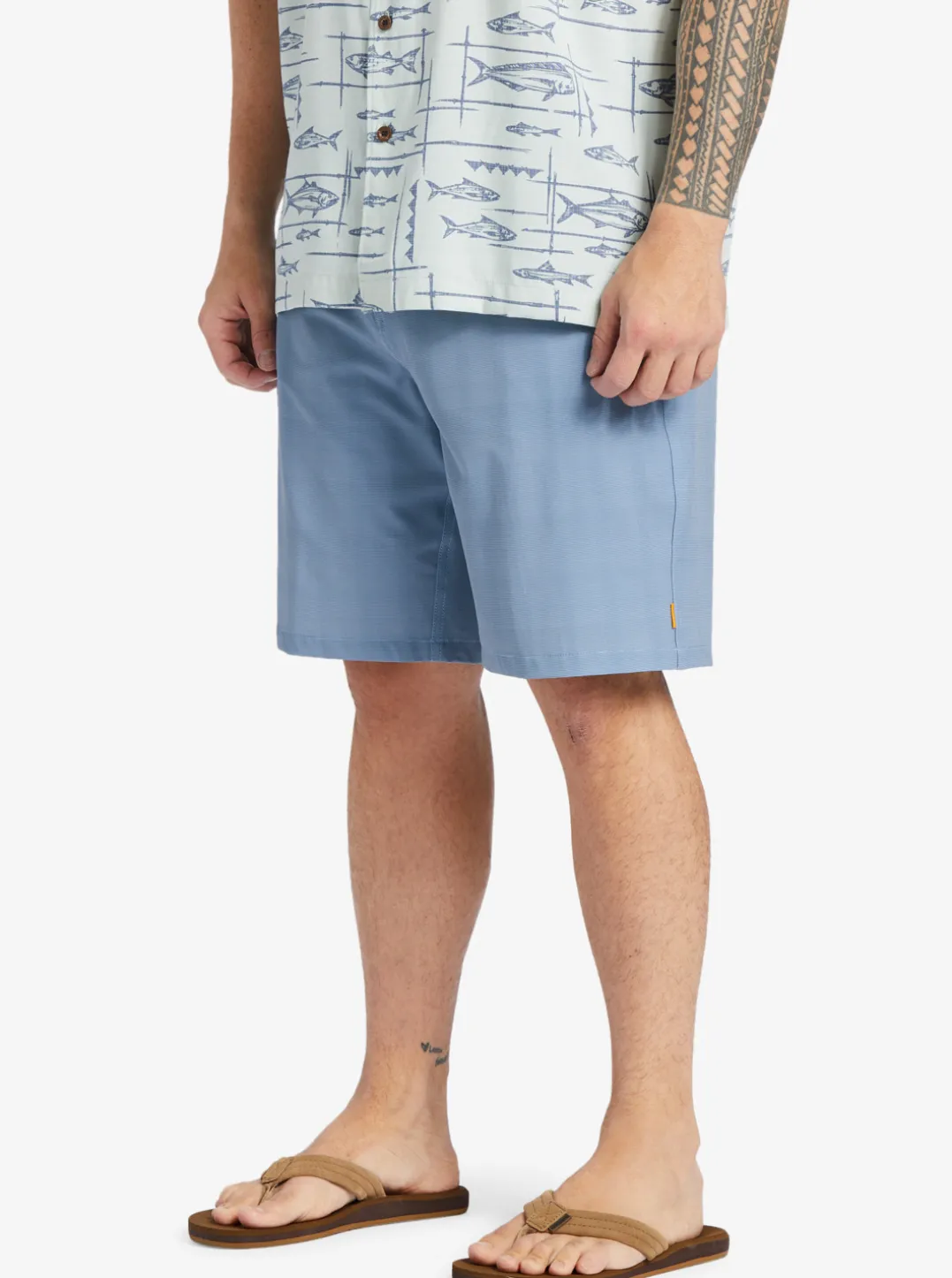 Mens Quiksilver Amphibians|Waterman Backwater 20" Amphibian Boardshorts