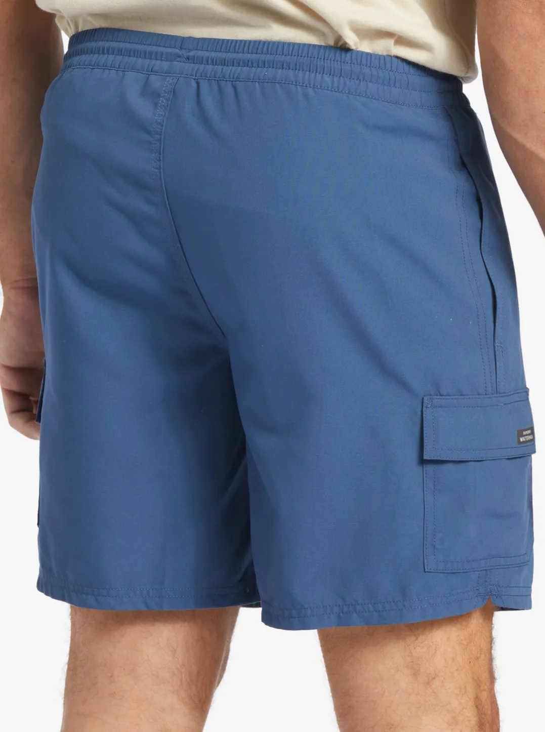 Mens Quiksilver Elastic Waist|Waterman Balance 18" Volleys