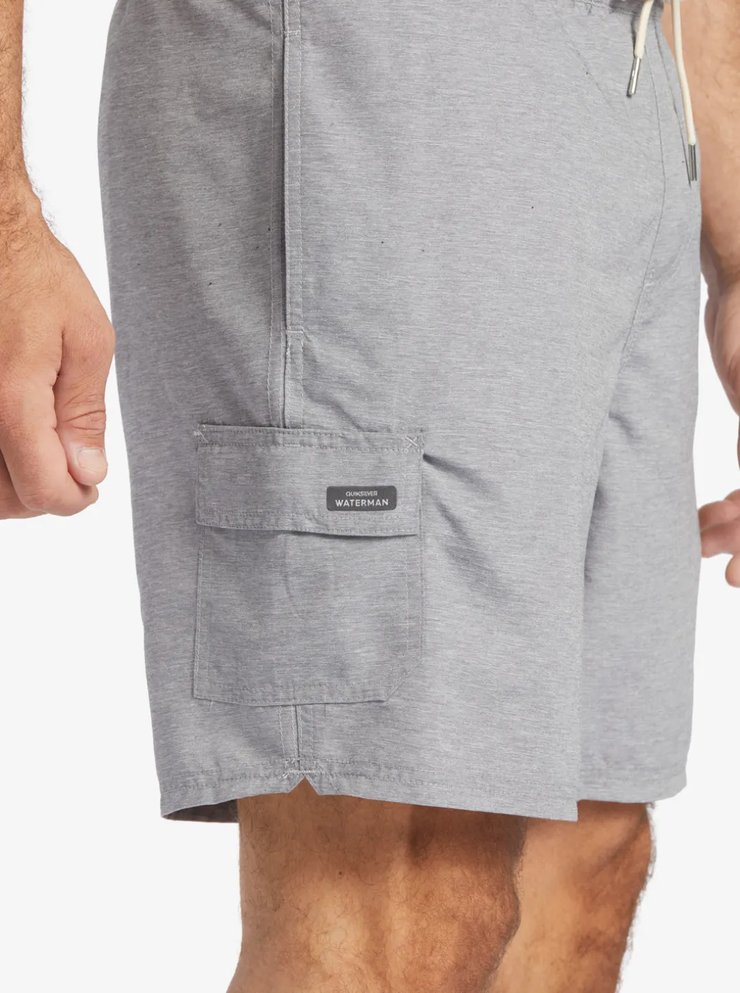 Mens Quiksilver Elastic Waist|Waterman Balance 18" Volleys