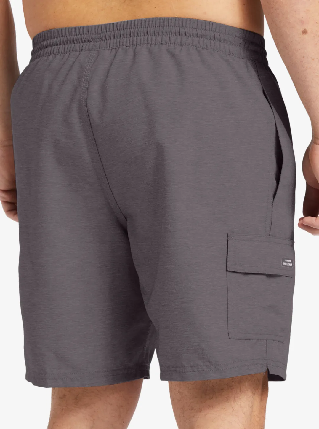 Mens Quiksilver Elastic Waist|Waterman Balance 18" Volleys