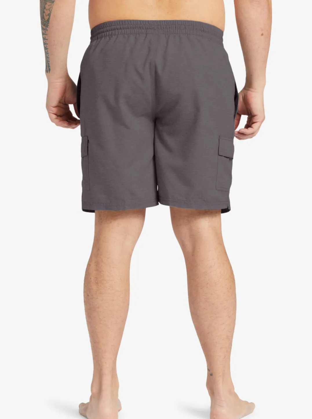 Mens Quiksilver Elastic Waist|Waterman Balance 18" Volleys