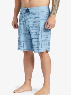 Mens Quiksilver Shorts & Amphibians|Waterman Bento Box 19