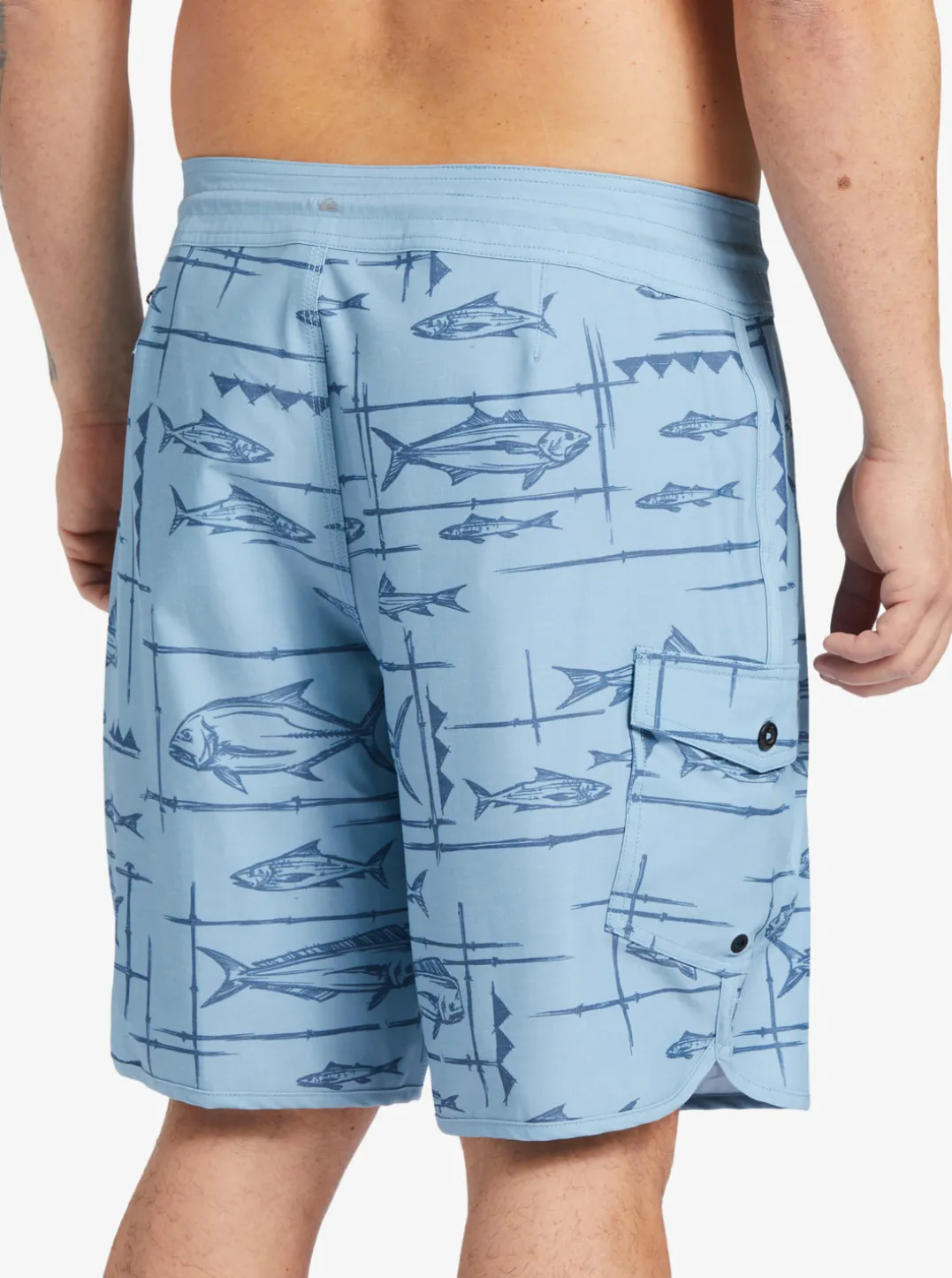 Mens Quiksilver Shorts & Amphibians|Waterman Bento Box 19" Boardshorts