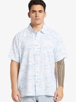 Mens Quiksilver Shirts & Polos|Waterman Bento Woven Shirt