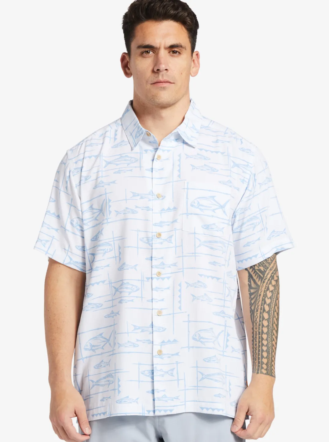 Mens Quiksilver Shirts & Polos|Waterman Bento Woven Shirt
