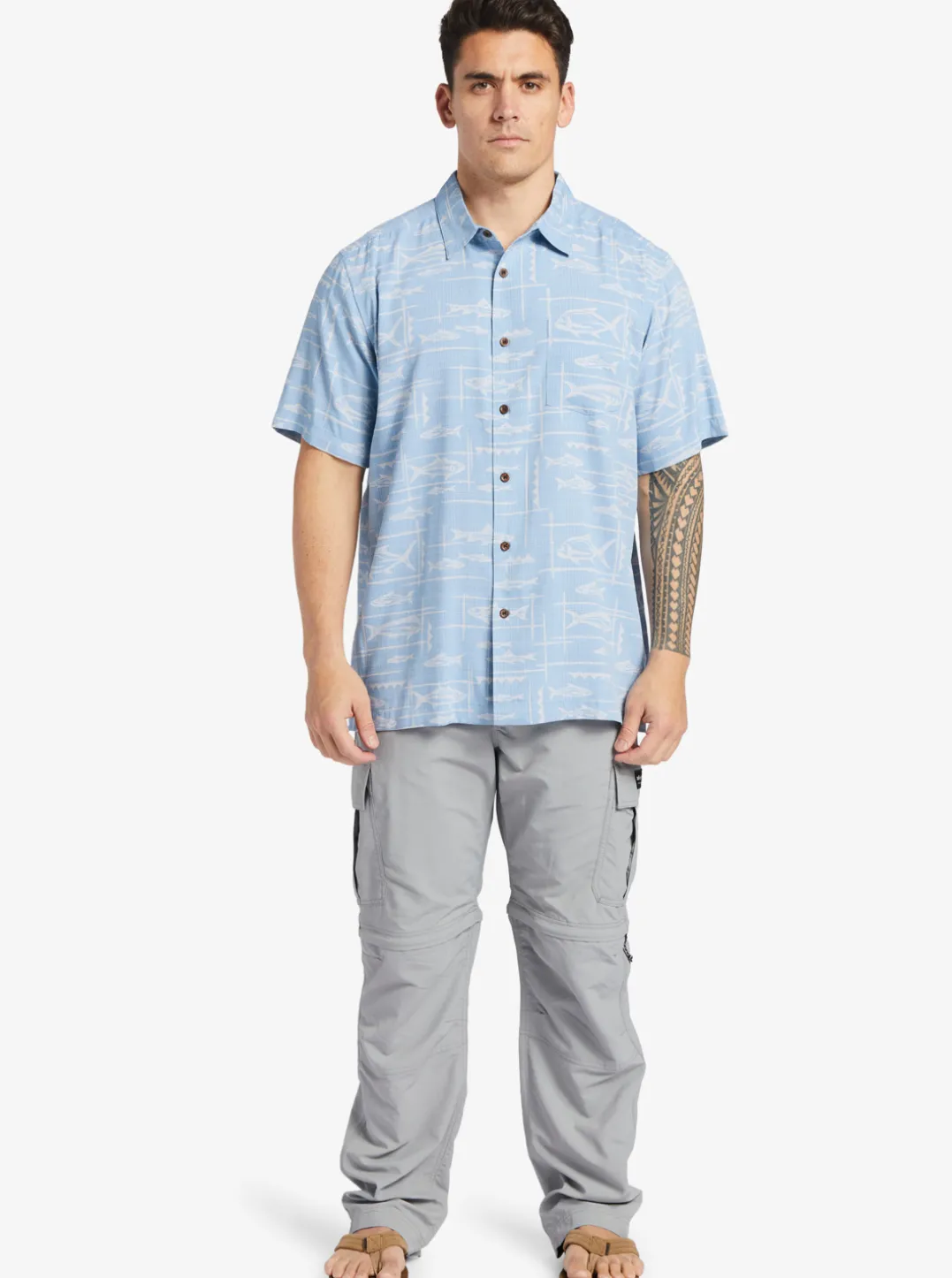 Mens Quiksilver Shirts & Polos|Waterman Bento Woven Shirt