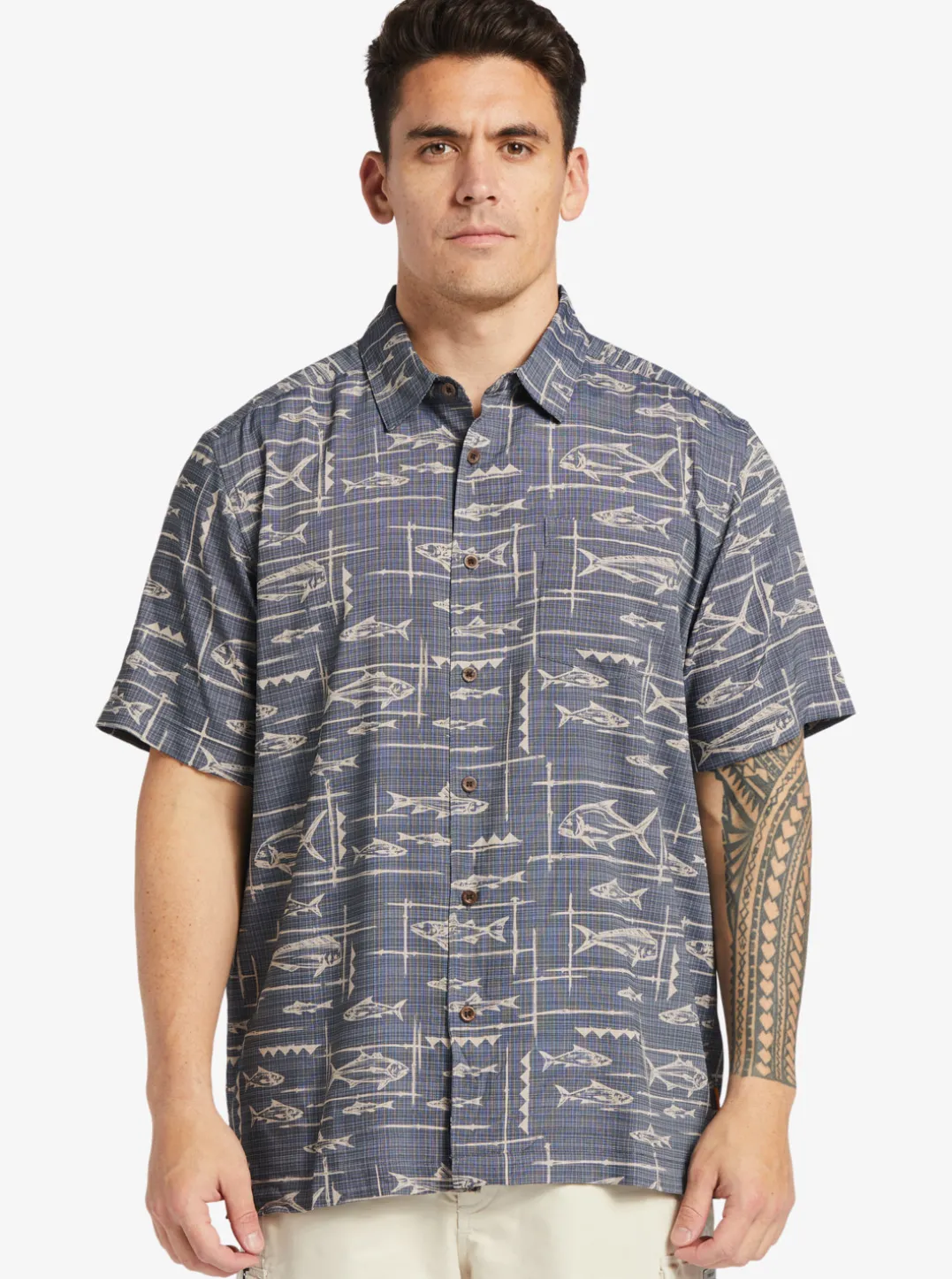 Mens Quiksilver Shirts & Polos|Waterman Bento Woven Shirt