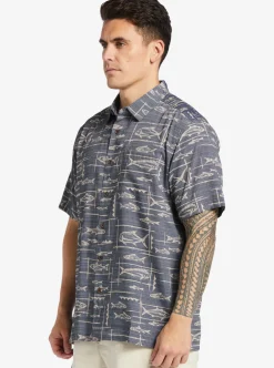 Mens Quiksilver Shirts & Polos|Waterman Bento Woven Shirt