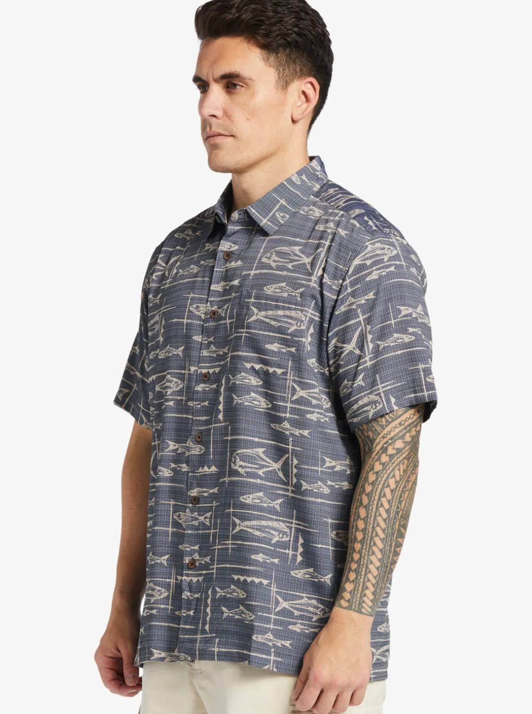 Mens Quiksilver Shirts & Polos|Waterman Bento Woven Shirt