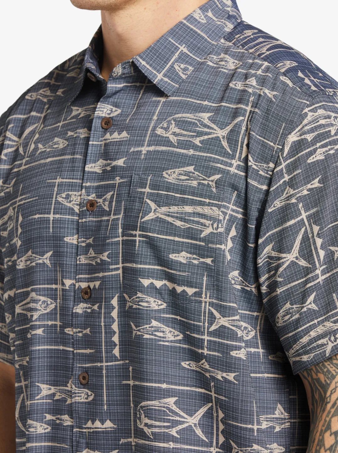 Mens Quiksilver Shirts & Polos|Waterman Bento Woven Shirt