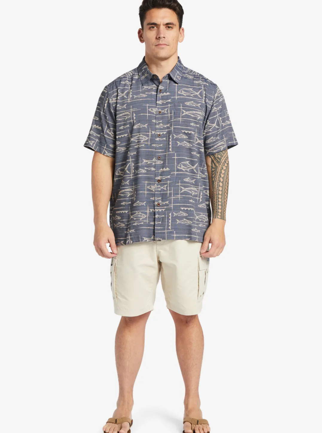 Mens Quiksilver Shirts & Polos|Waterman Bento Woven Shirt