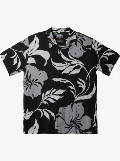 Mens Quiksilver Shirts & Polos|Waterman Big Charmer Short Sleeve Shirt