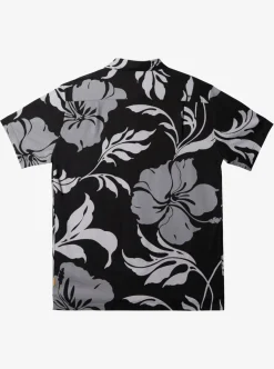 Mens Quiksilver Shirts & Polos|Waterman Big Charmer Short Sleeve Shirt