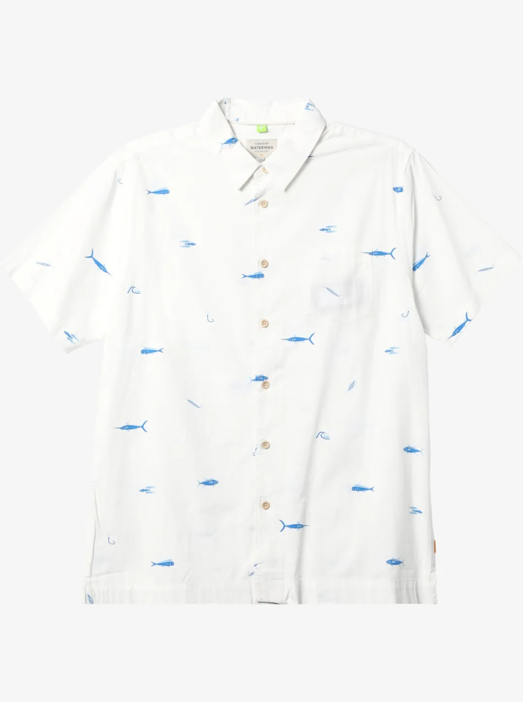 Mens Quiksilver Shirts & Polos|Waterman Big Pond Woven Shirt