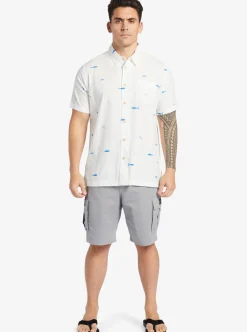Mens Quiksilver Shirts & Polos|Waterman Big Pond Woven Shirt