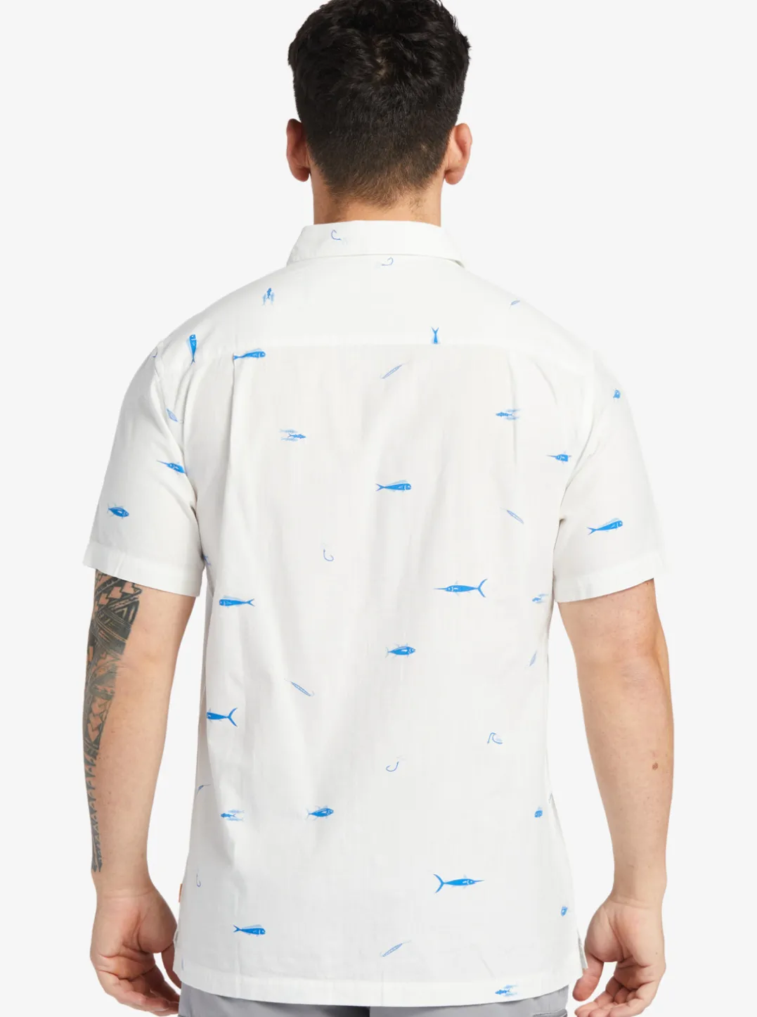 Mens Quiksilver Shirts & Polos|Waterman Big Pond Woven Shirt