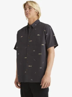 Mens Quiksilver Shirts & Polos|Waterman Big Pond Woven Shirt