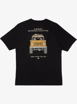 Mens Quiksilver Tees|Waterman Bruiser Qt-Shirt