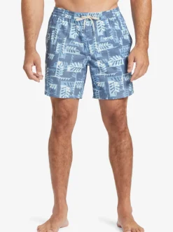 Mens Quiksilver Elastic Waist|Waterman Canoes Reef 17
