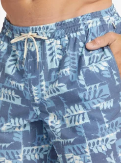 Mens Quiksilver Elastic Waist|Waterman Canoes Reef 17