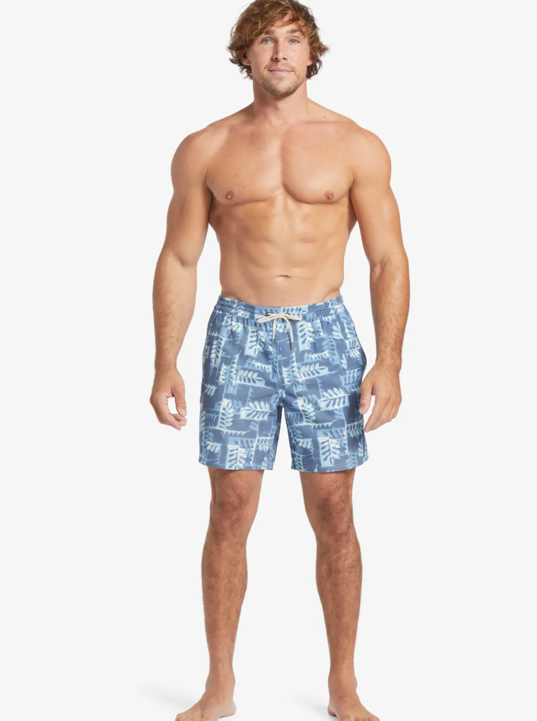 Mens Quiksilver Elastic Waist|Waterman Canoes Reef 17" Volleys