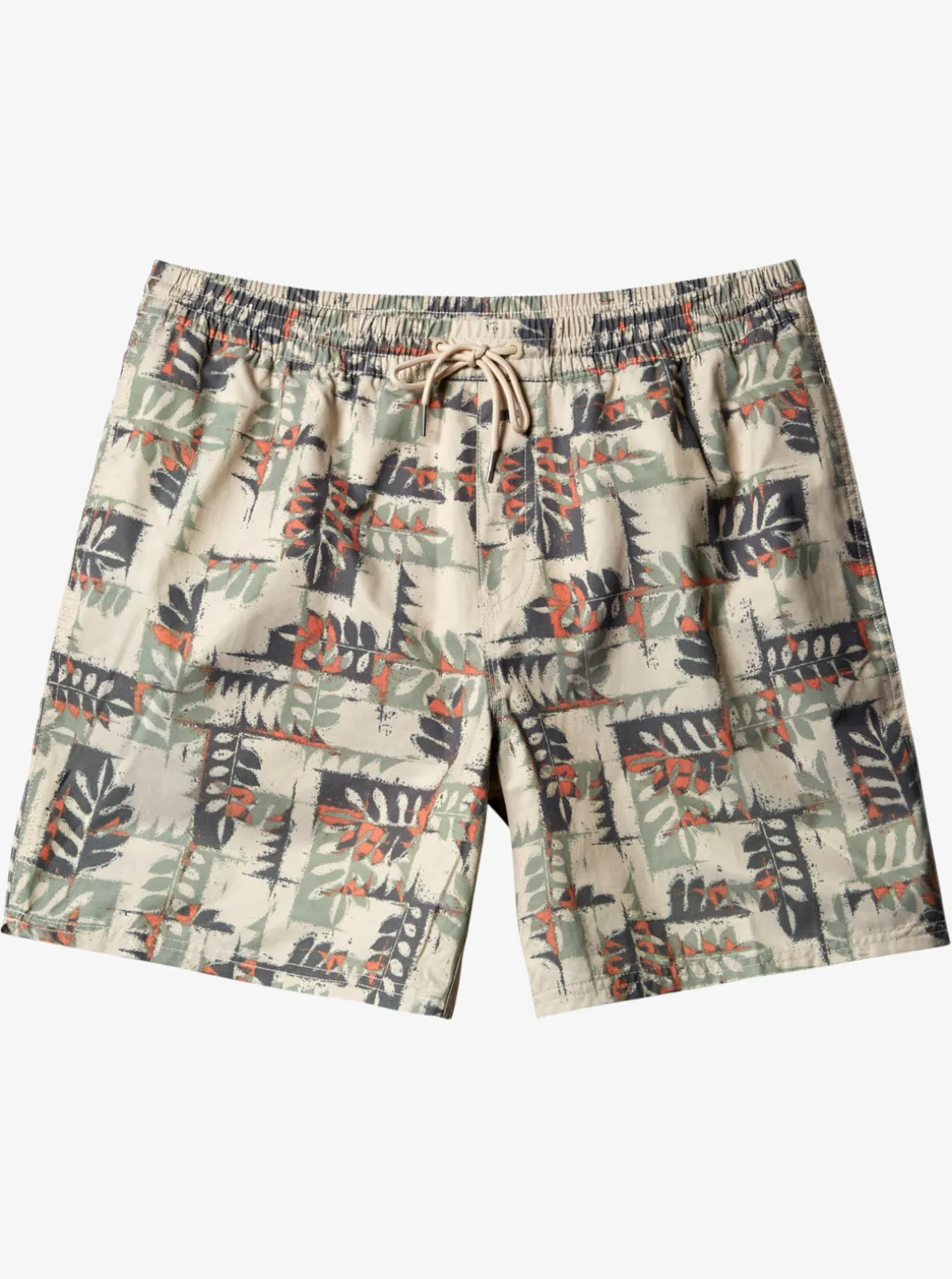 Mens Quiksilver Elastic Waist|Waterman Canoes Reef 17" Volleys