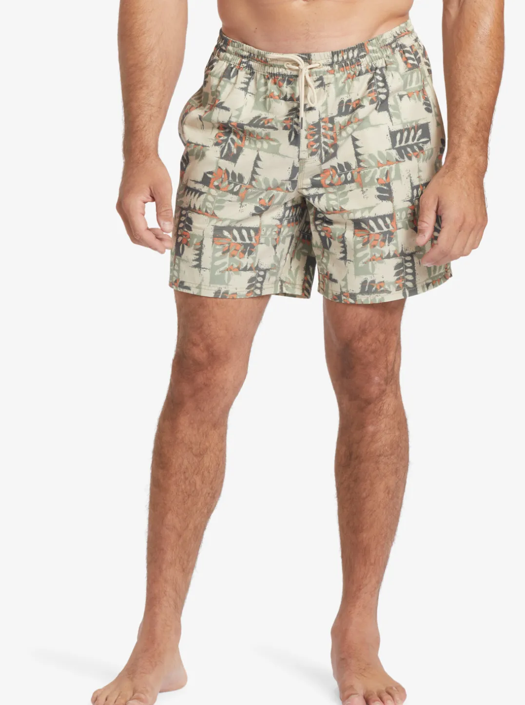 Mens Quiksilver Elastic Waist|Waterman Canoes Reef 17" Volleys