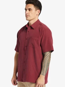 Mens Quiksilver Shirts & Polos|Waterman Centinela Premium Anti-Wrinkle Shirt