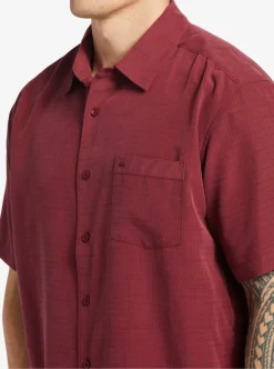 Mens Quiksilver Shirts & Polos|Waterman Centinela Premium Anti-Wrinkle Shirt