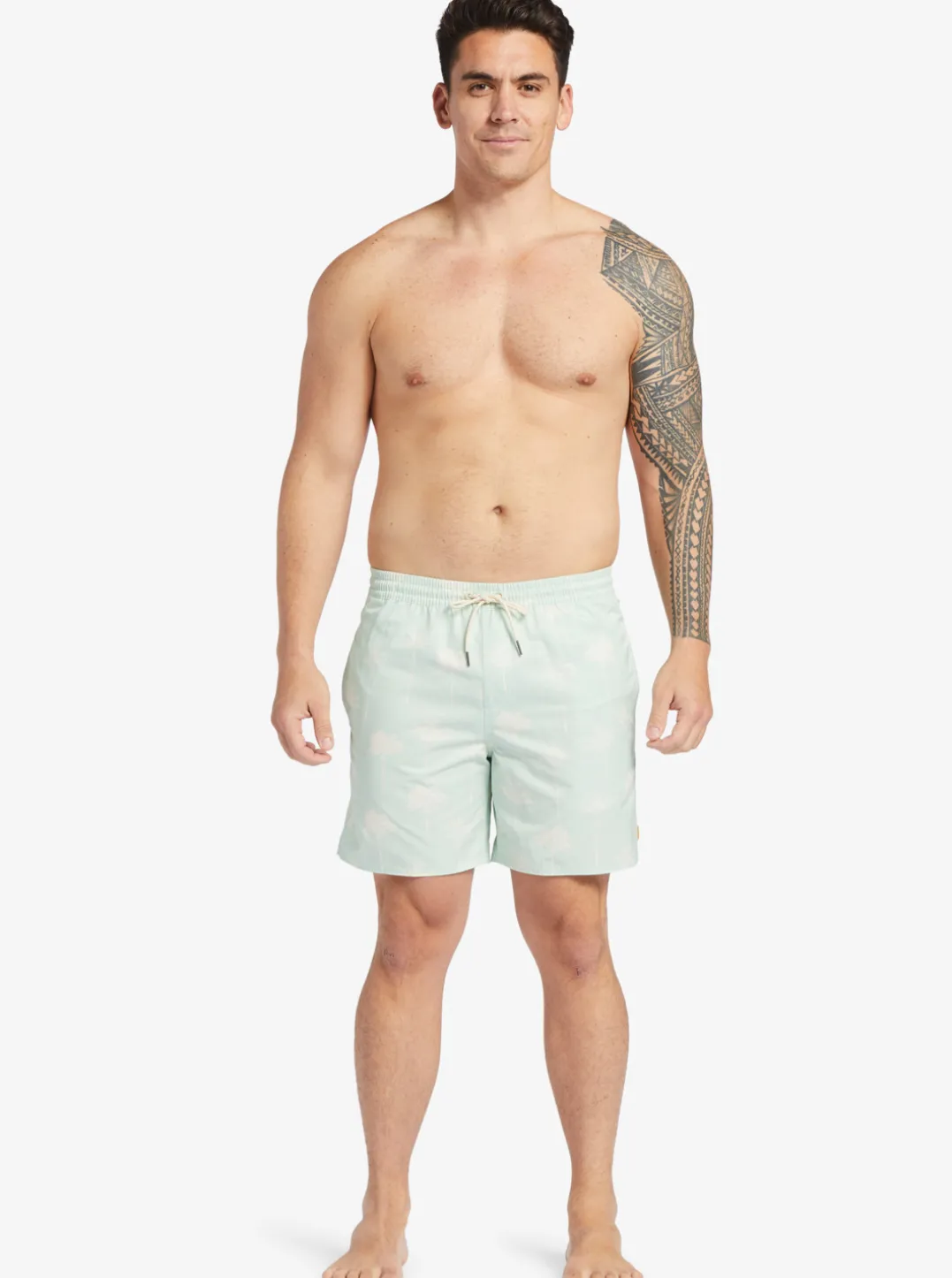 Mens Quiksilver Elastic Waist|Waterman Cliffside 17" Elastic Waist Shorts