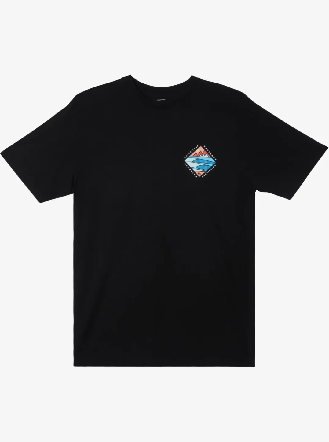 Mens Quiksilver Tees|Waterman Cross Chop Qt-Shirt
