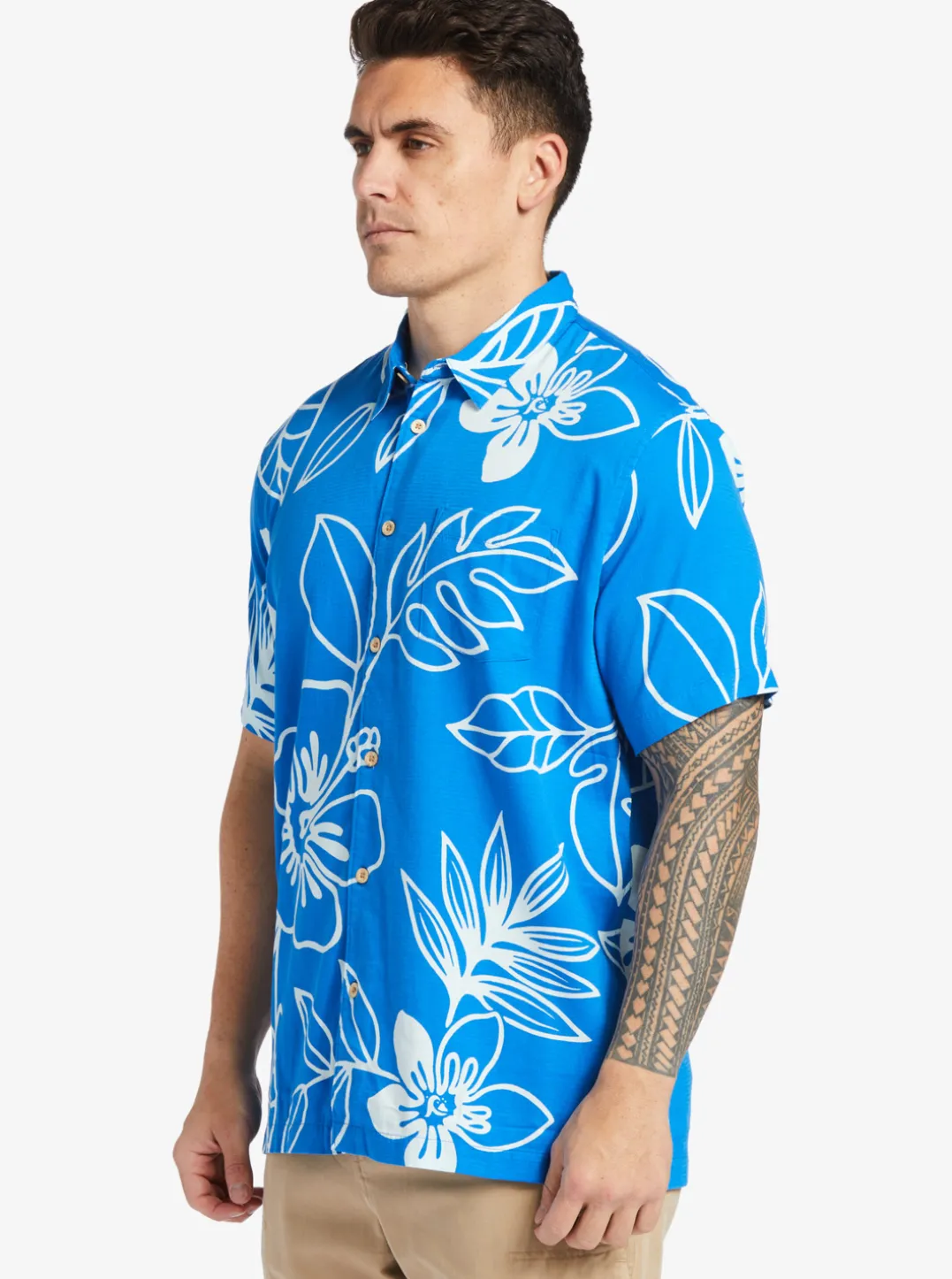 Mens Quiksilver Shirts & Polos|Waterman Cruise Town Woven Shirt