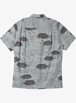 Mens Quiksilver Shirts & Polos|Waterman Dive Sites Woven Shirt
