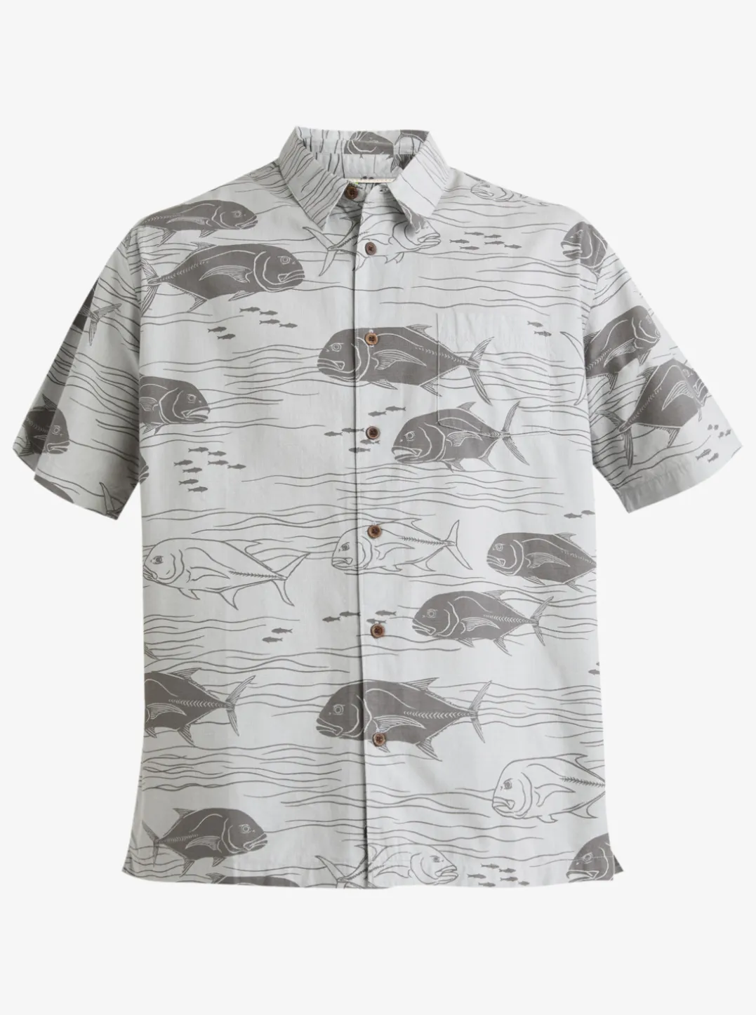 Mens Quiksilver Shirts & Polos|Waterman Dive Sites Woven Shirt