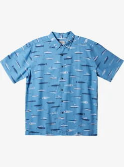 Mens Quiksilver Shirts & Polos|Waterman Drag Week Technical Short Sleeve Shirt
