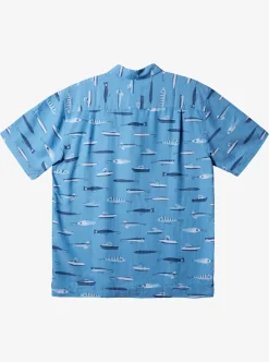 Mens Quiksilver Shirts & Polos|Waterman Drag Week Technical Short Sleeve Shirt