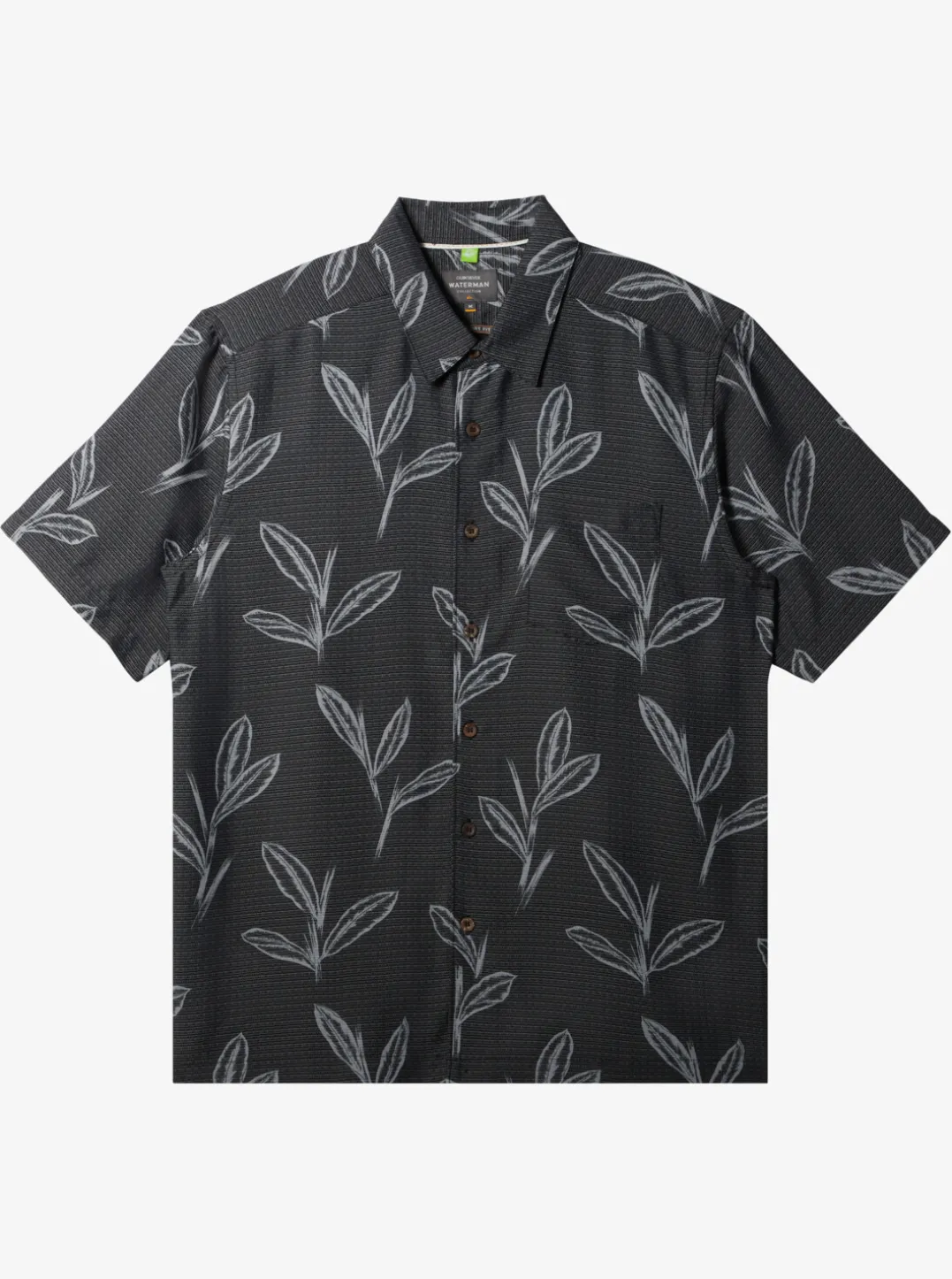 Mens Quiksilver Shirts & Polos|Waterman Ginger Stalks Short Sleeve Shirt