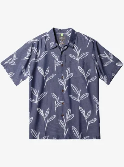 Mens Quiksilver Shirts & Polos|Waterman Ginger Stalks Short Sleeve Shirt