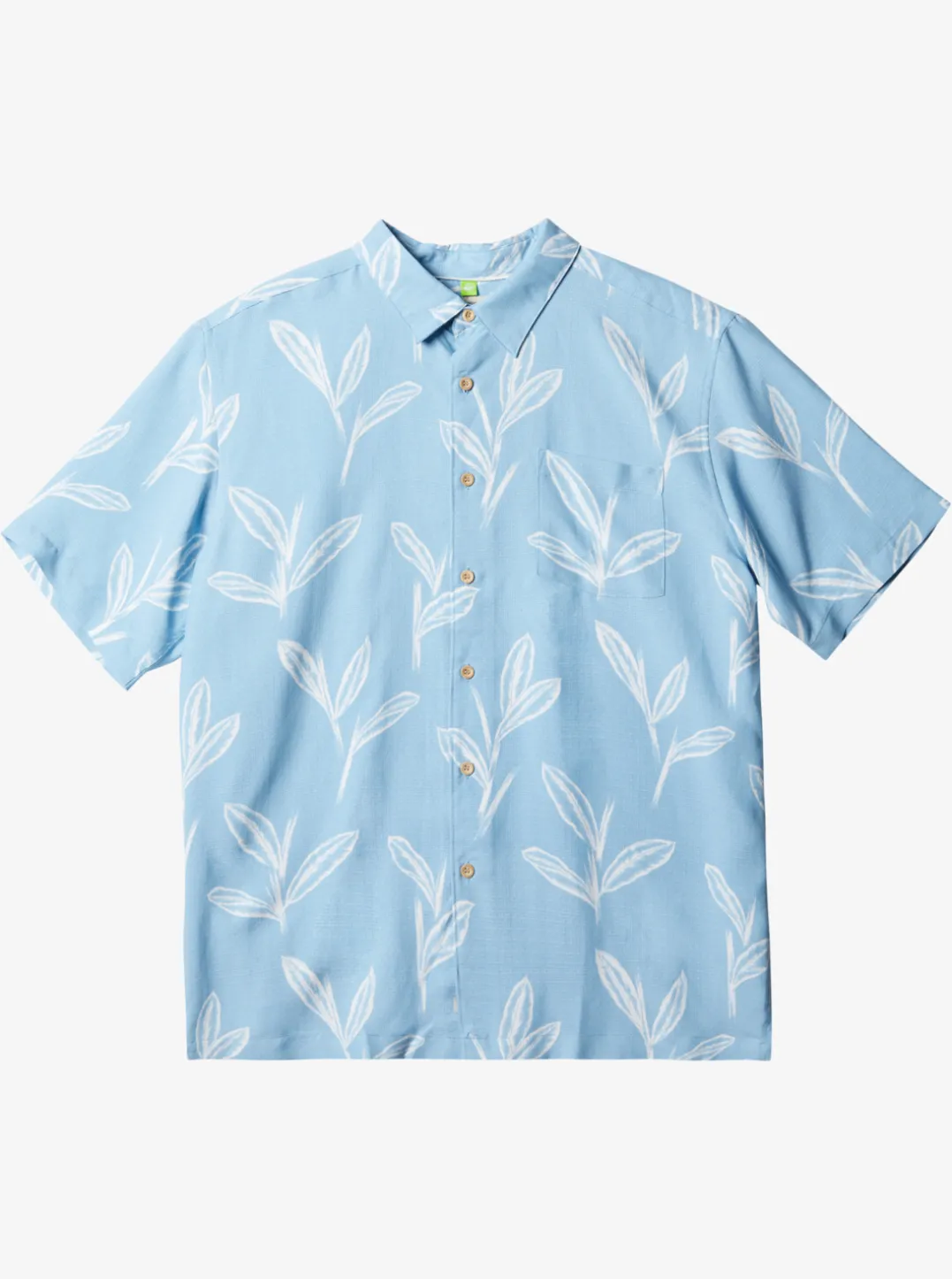 Mens Quiksilver Shirts & Polos|Waterman Ginger Stalks Short Sleeve Shirt