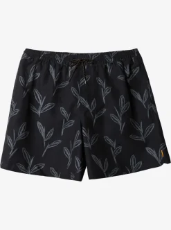 Mens Quiksilver Elastic Waist|Waterman Ginger Stalks Volleys